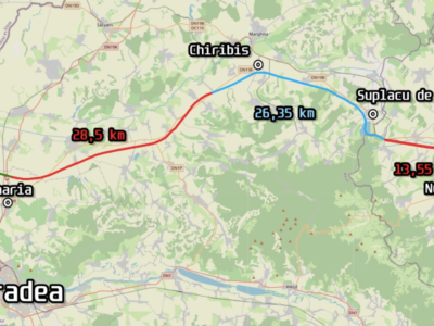 Lucrările la autostrada Suplacu de Barcău – Chiribiș