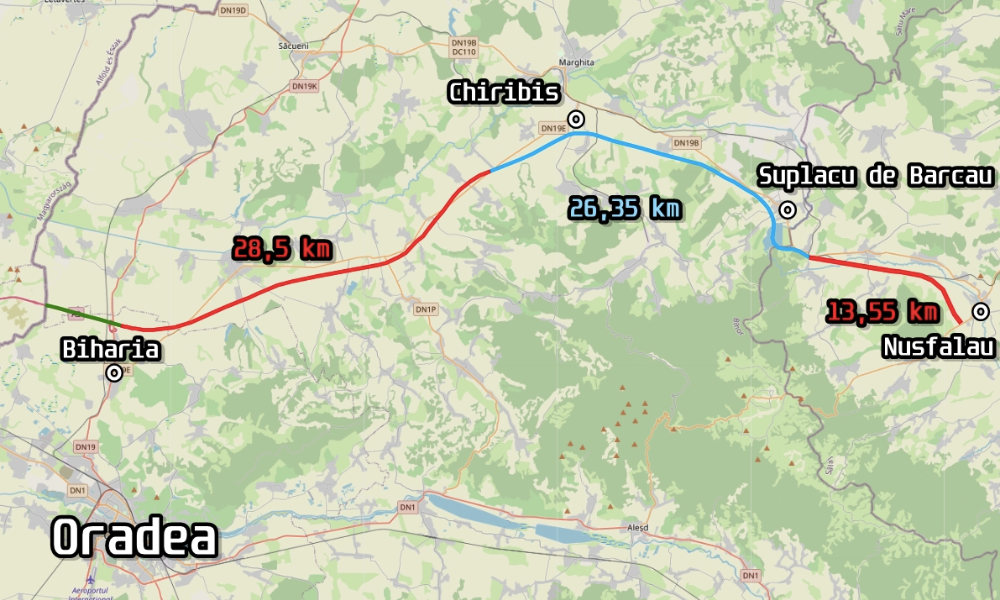 Lucrările la autostrada Suplacu de Barcău – Chiribiș