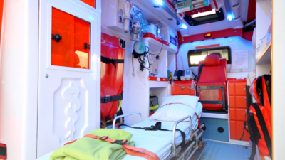 ambulanță interior