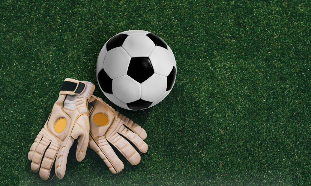 minge fotbal mânuși