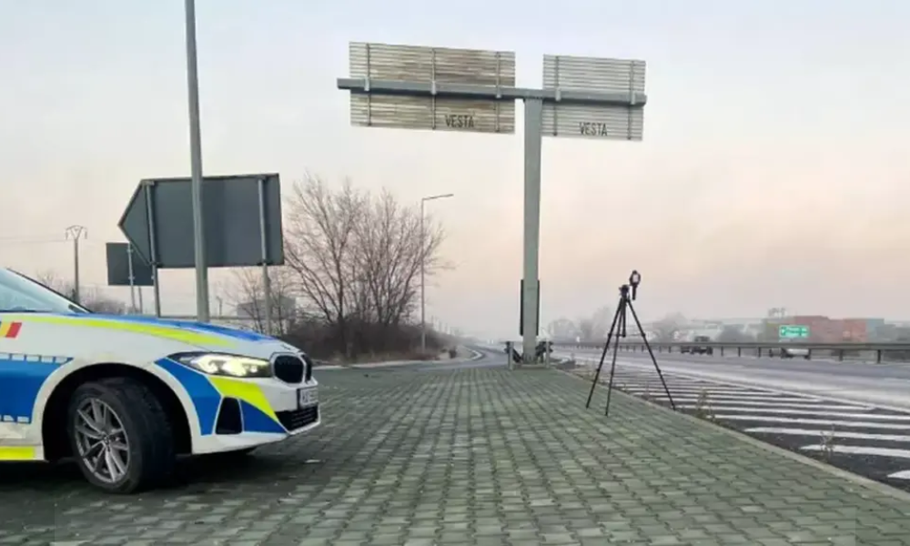 Acțiuni ale Poliției Rutiere în Sălaj pentru depistarea șoferilor care depășesc viteza legală