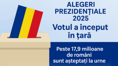 Români votează în țară la alegerile prezidențiale 2025