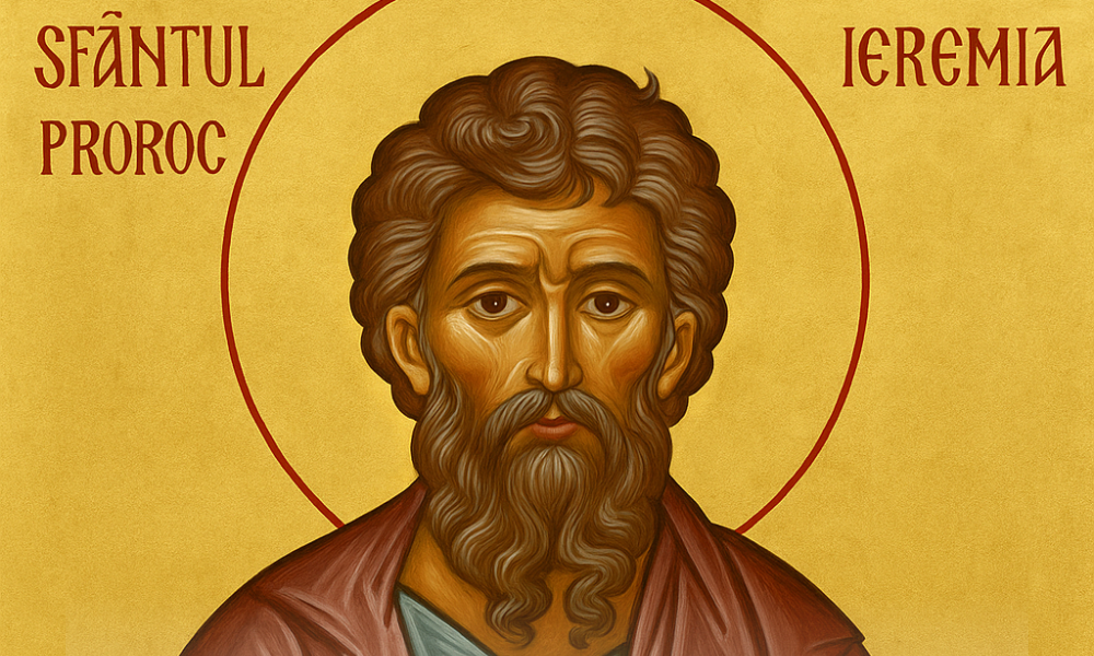 Icoană a Sfântului Proroc Ieremia, profet al Vechiului Testament