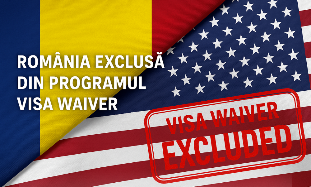 România eliminată din Visa Waiver