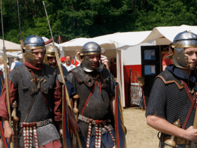 Reconstituire istorică la Porolissum