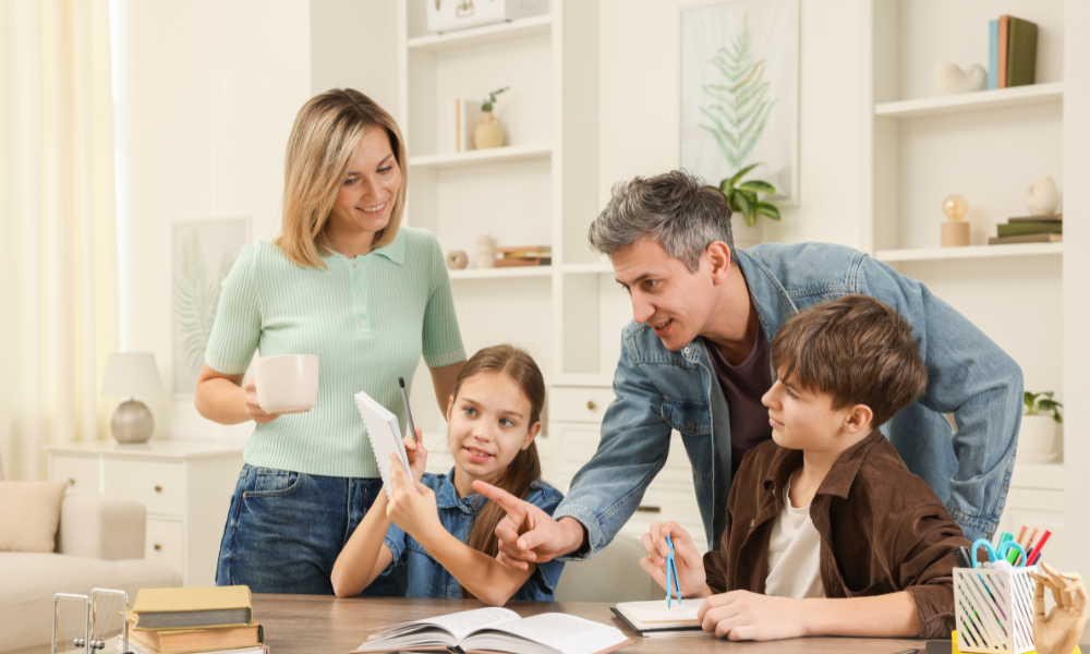 Părinții cu minimum doi copii